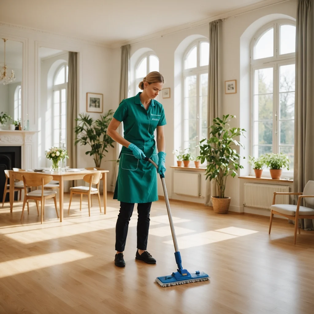 Naturglanz – weil Sauberkeit Vertrauen schafft.