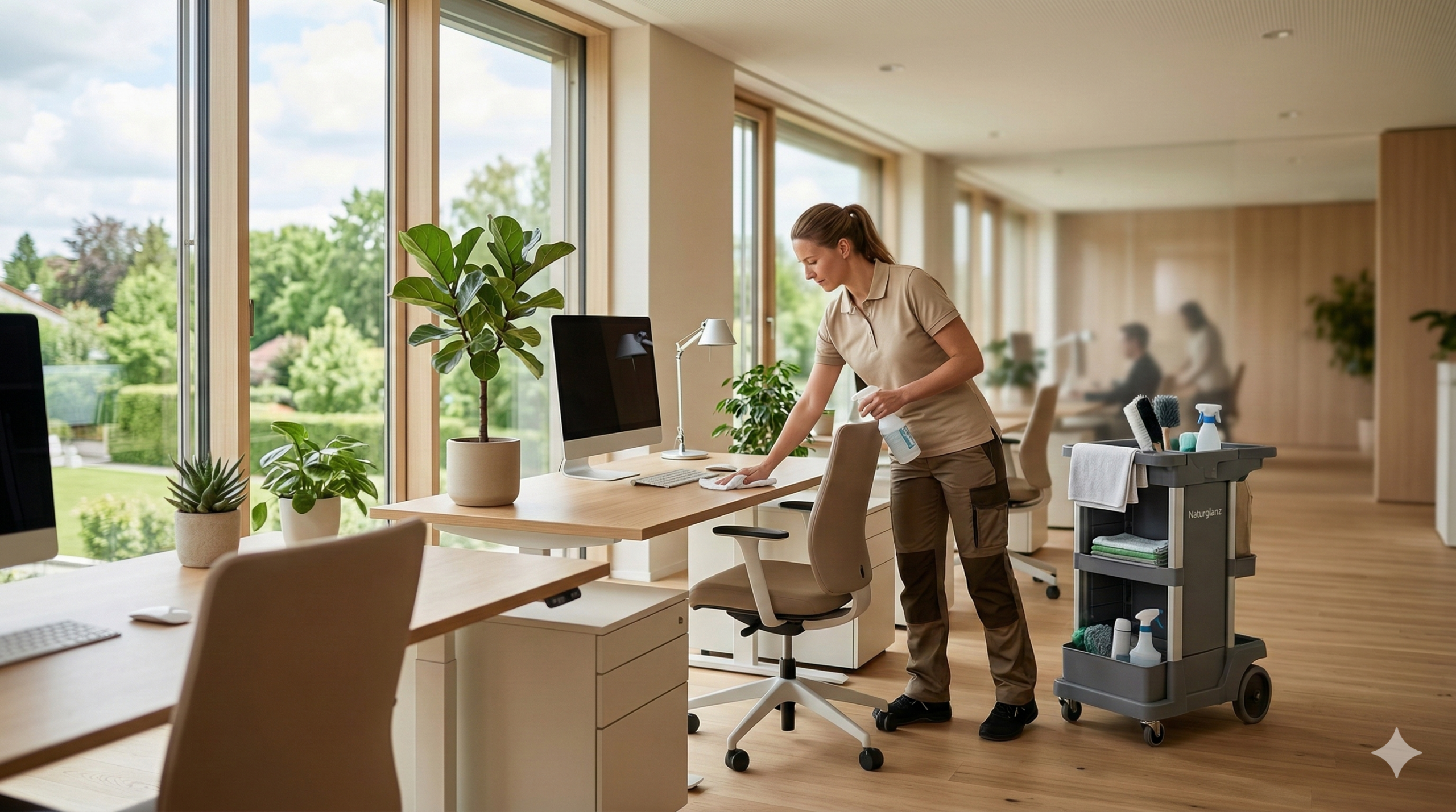 Büroreinigung Gräfelfing Naturglanz