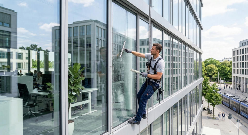 Fensterreinigung Büro München Naturglanz