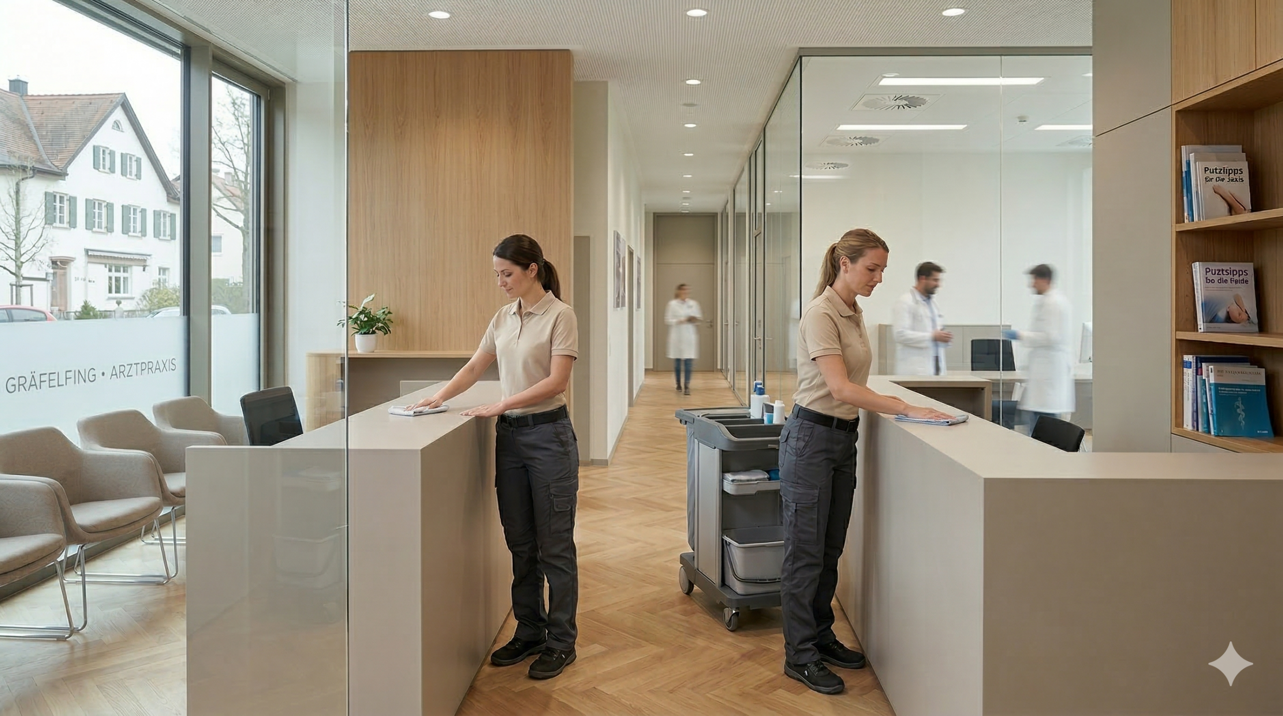 Praxisreinigung Gräfelfing – Naturglanz Reinigungsteam für Arztpraxen